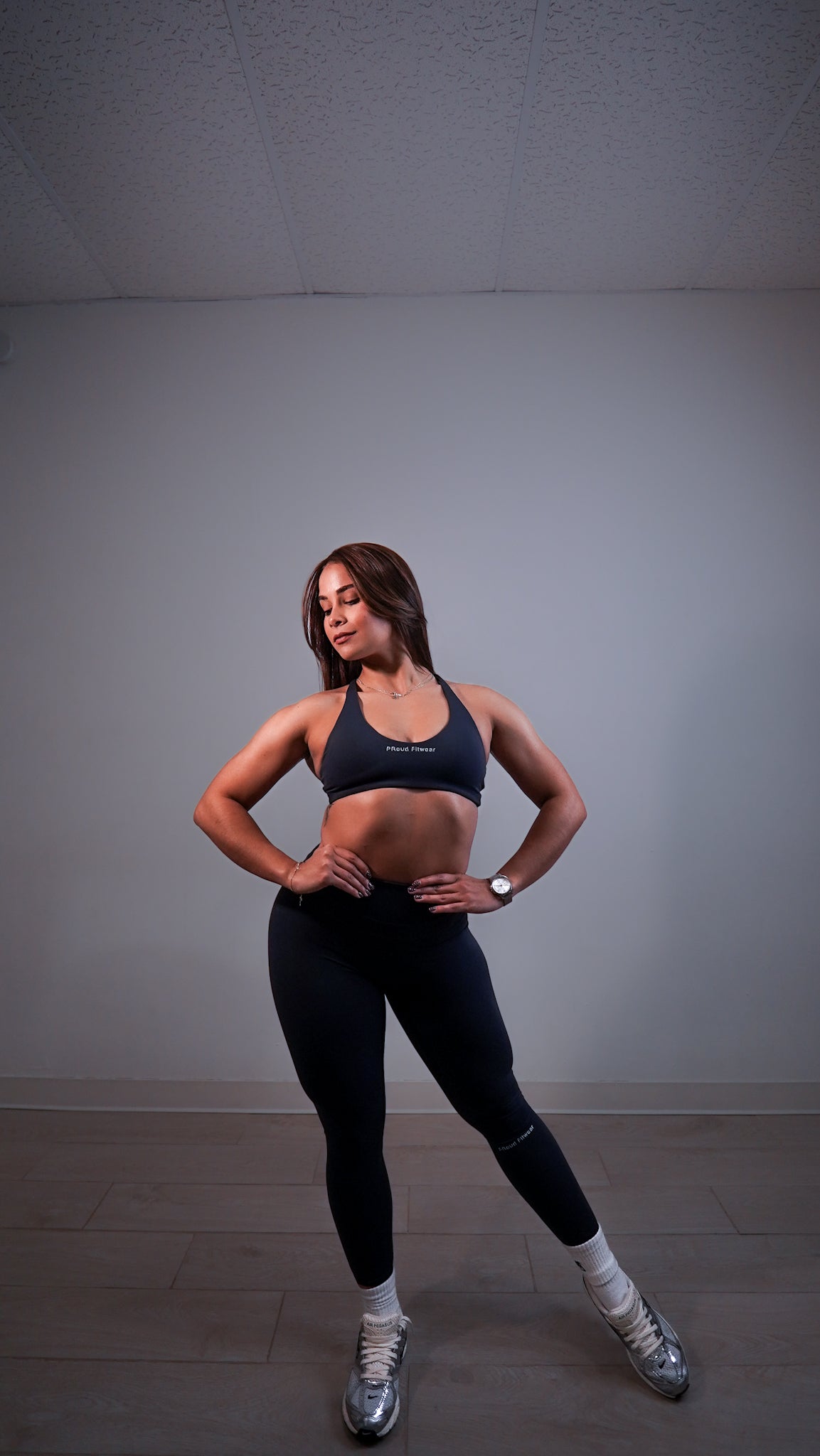 GREY BLUE LEGGING