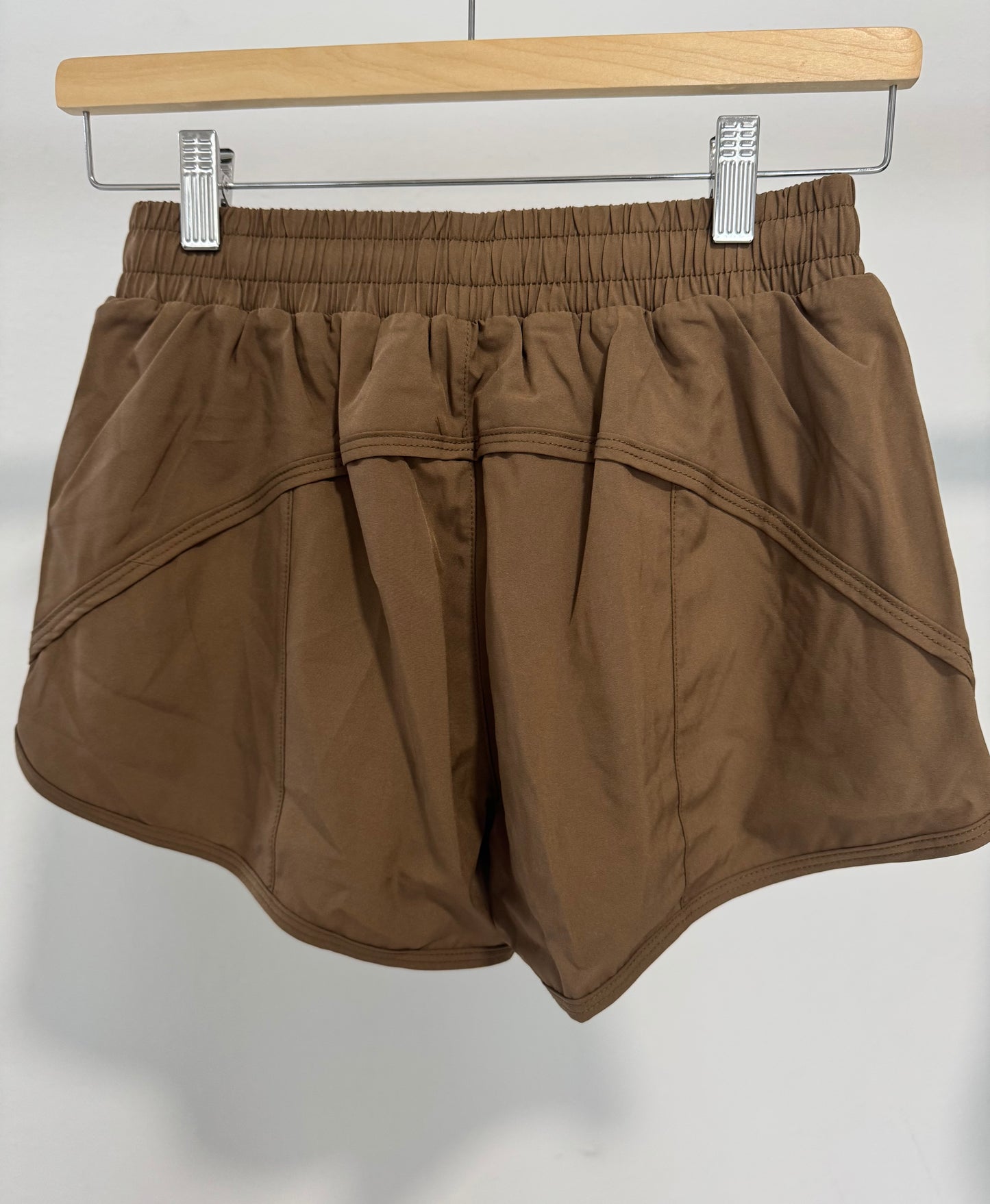 BROWN RUNNING SHORT