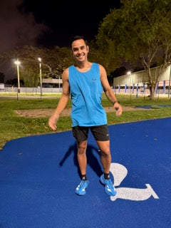 BLUE TANK TOP