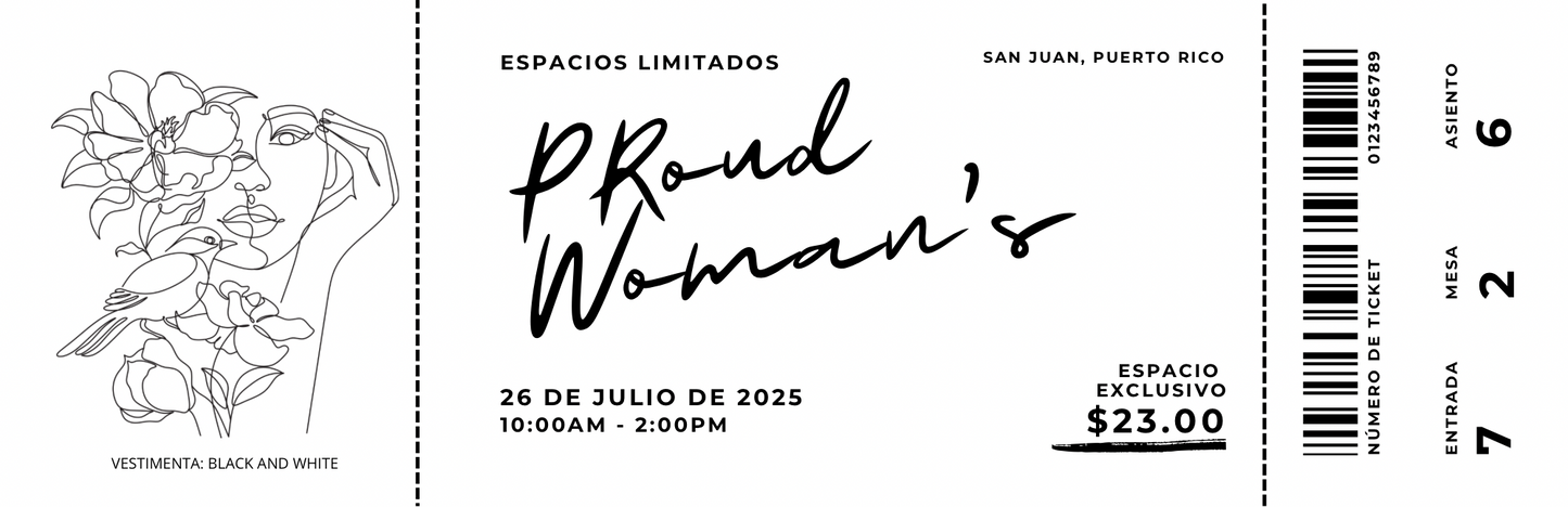 PRoud Woman’s Event