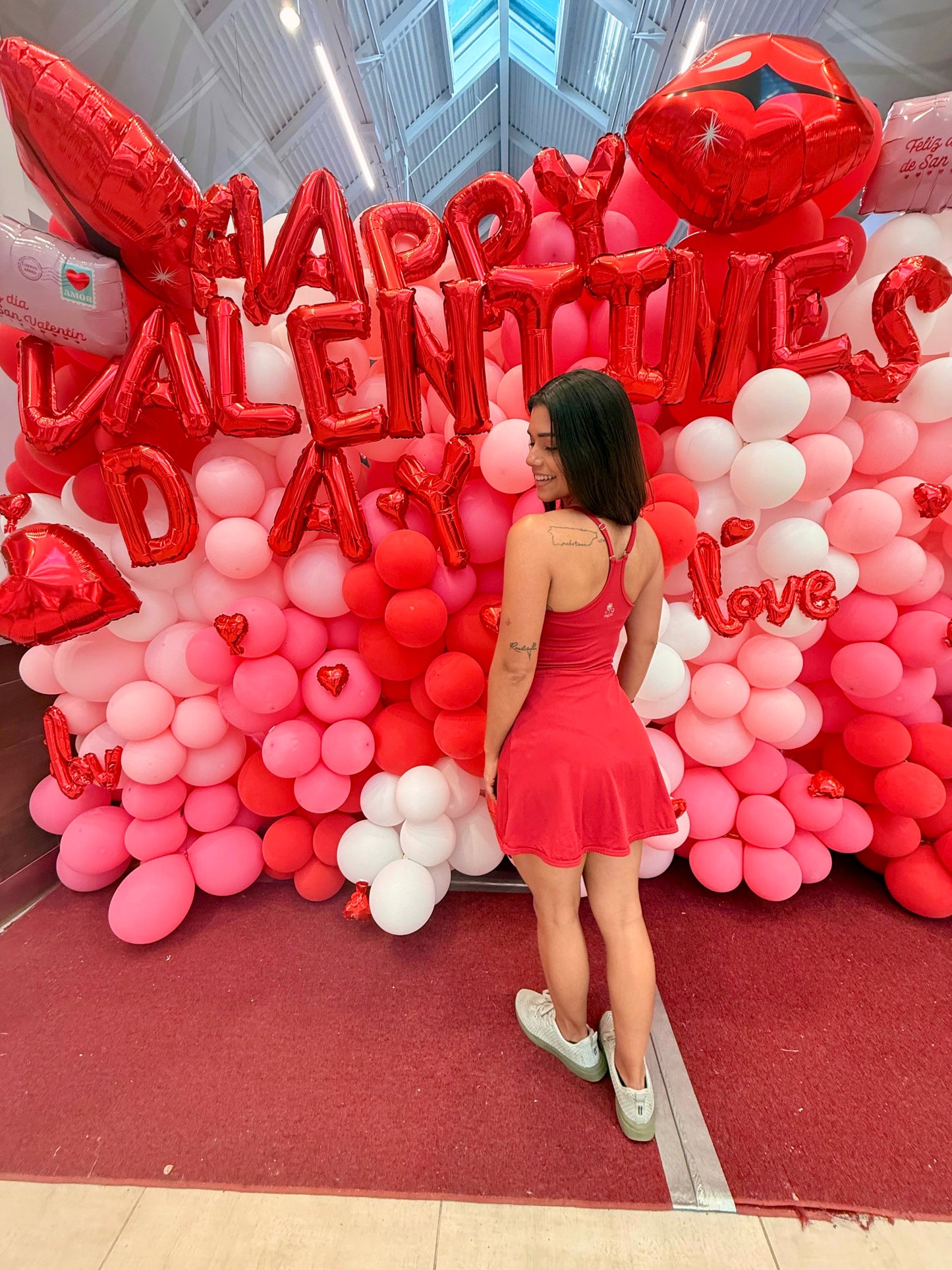 VALENTINES RED DRESS