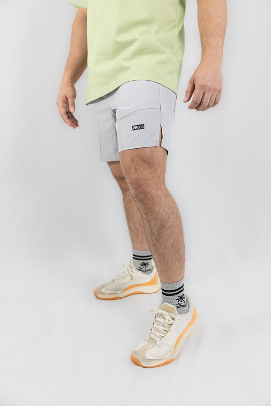 LIGHT GREY SHORT 7"