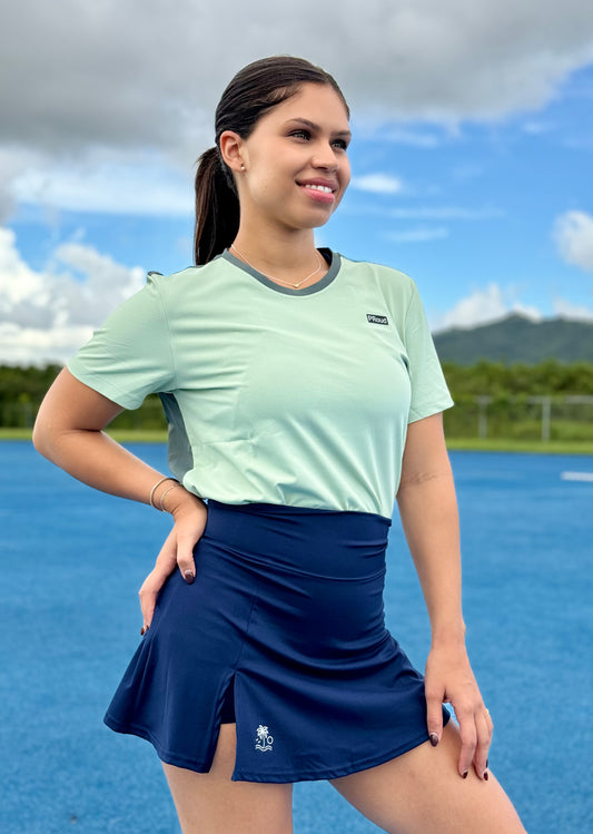 Running green t shirt