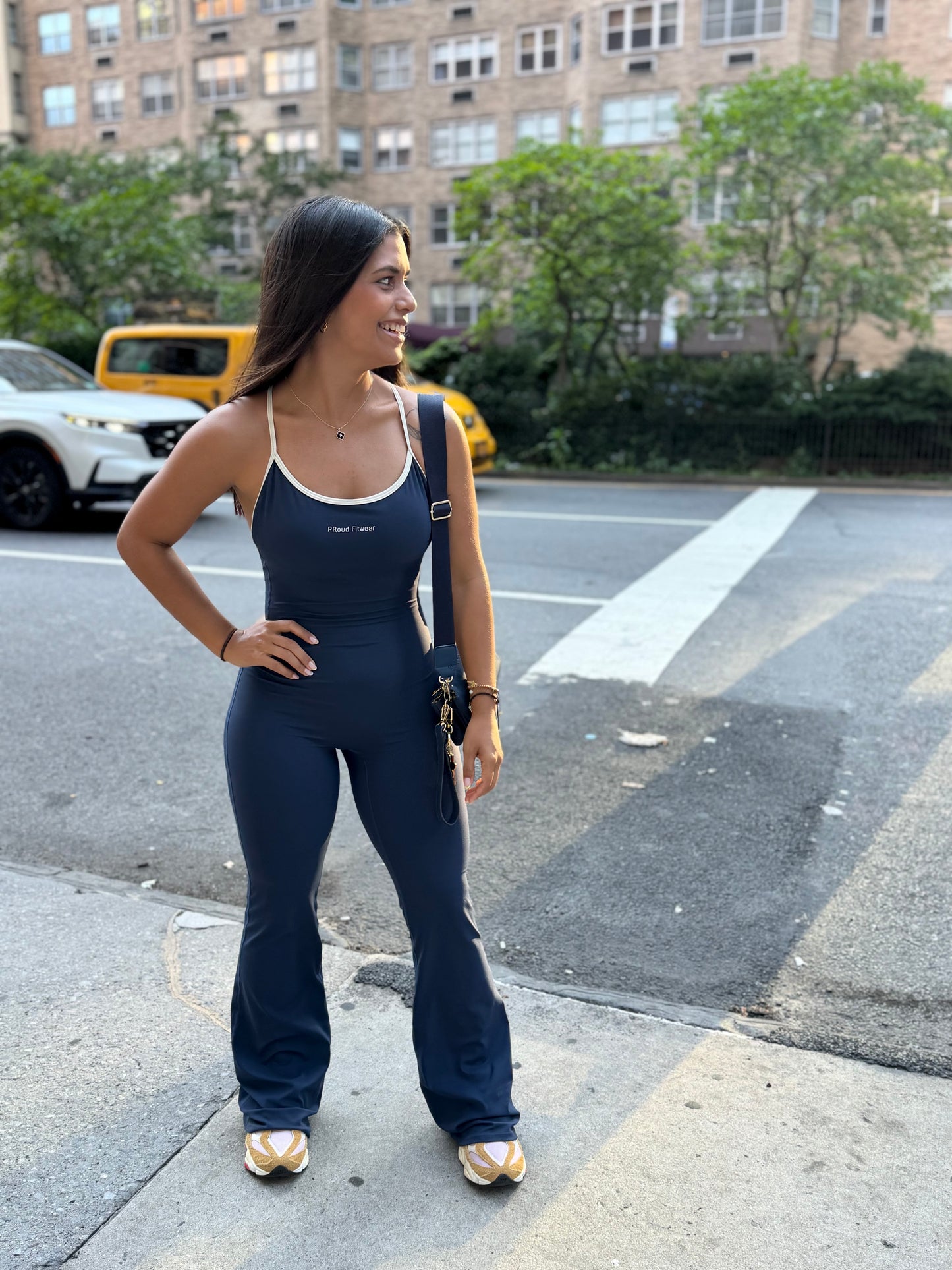 BLUE JUMPSUIT