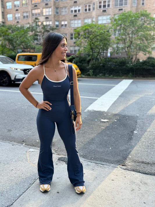 BLUE JUMPSUIT
