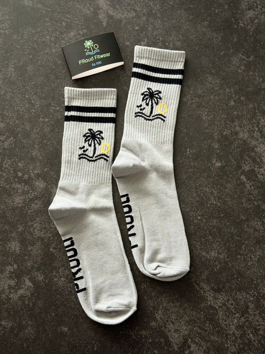 Grey PRoud Socks