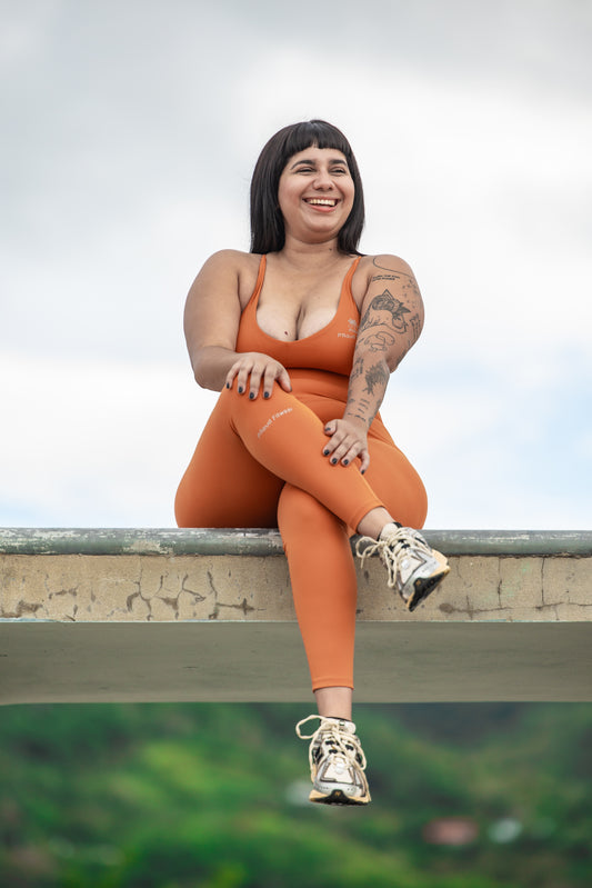 ORANGE LEGGINGS