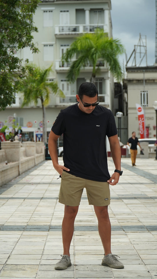 DRI FIT BLACK T SHIRT