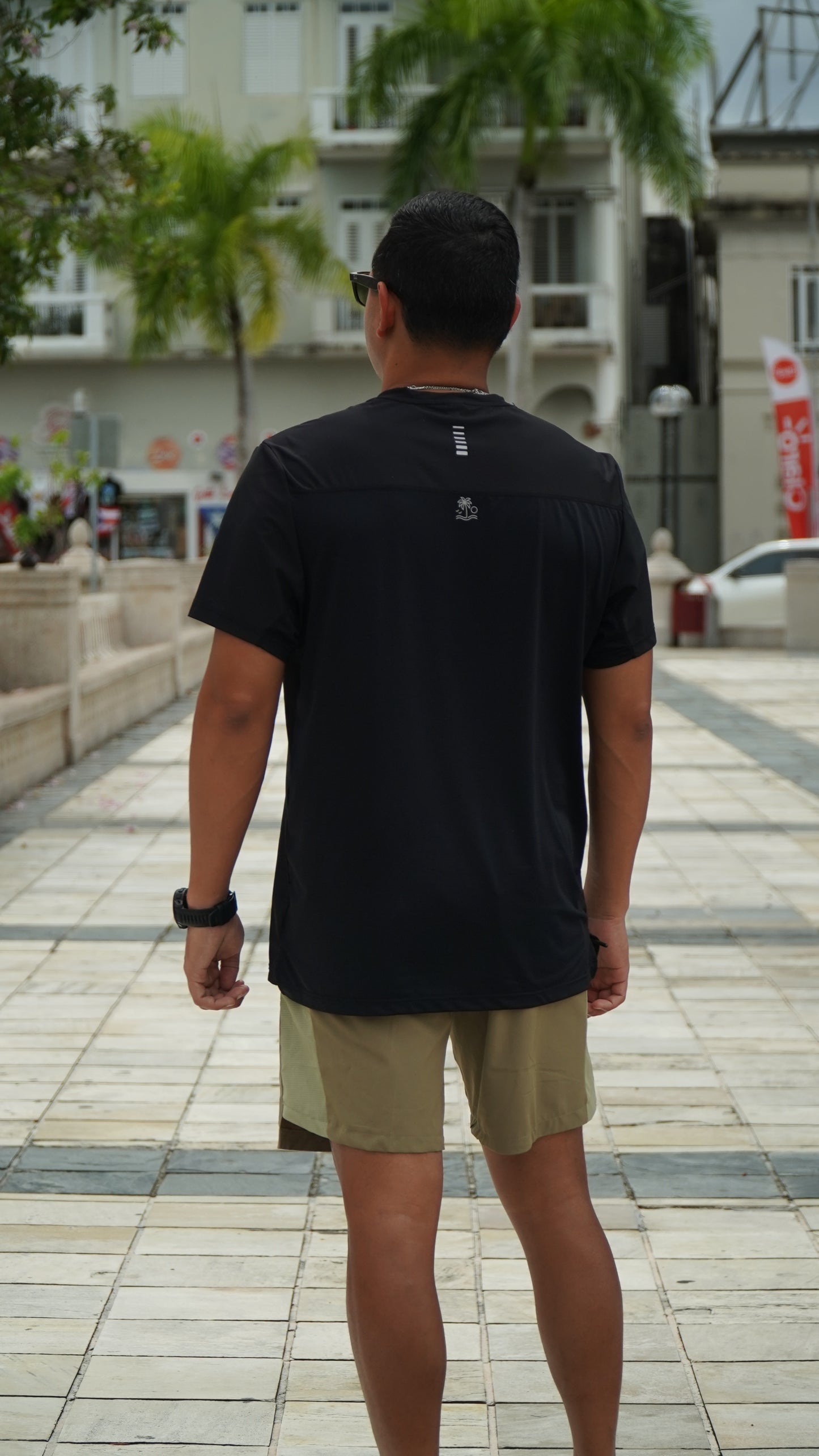 DRI FIT BLACK T SHIRT