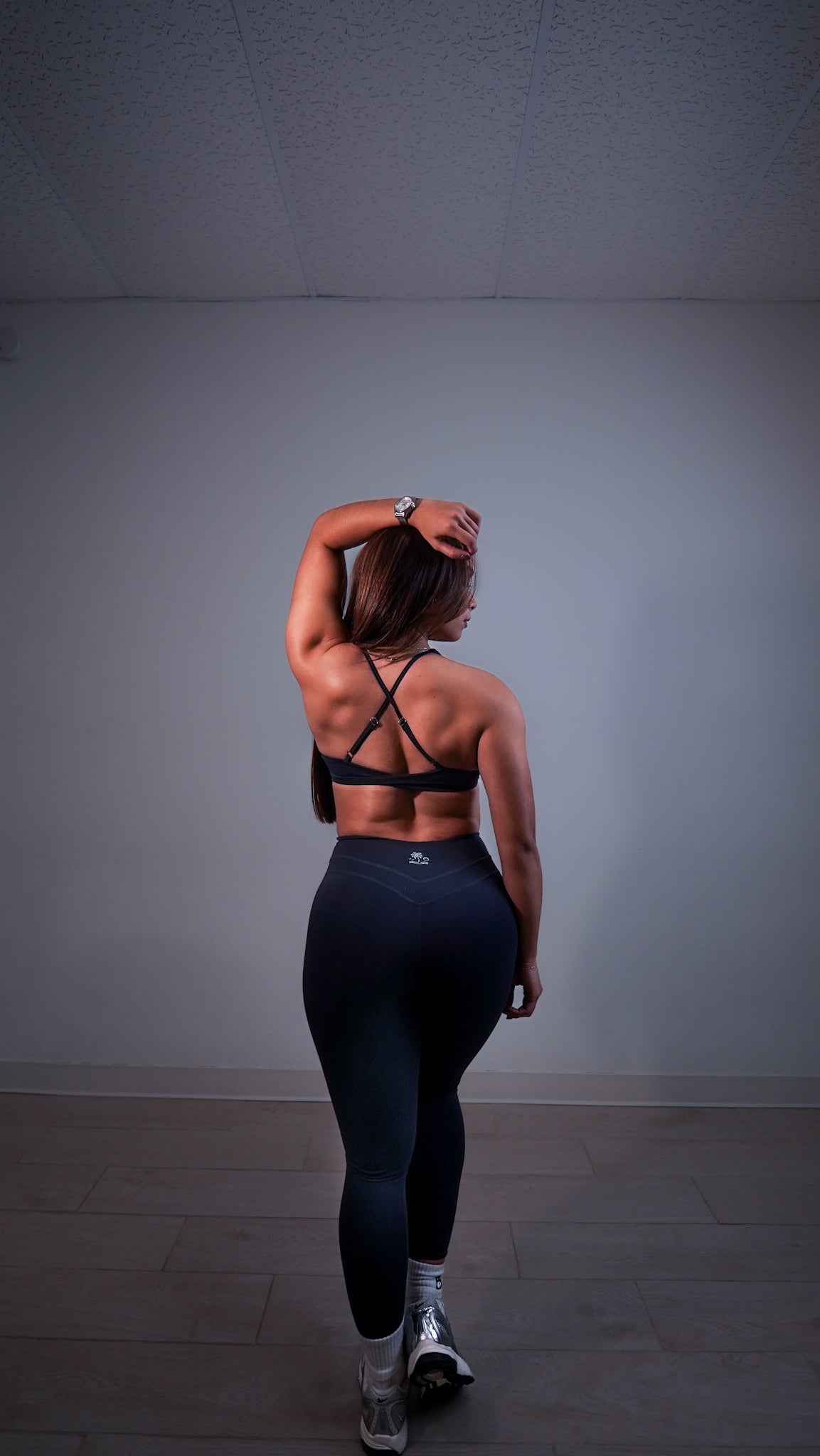 GREY BLUE LEGGING