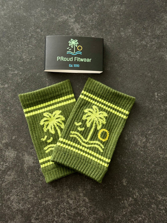 Olive wrist band