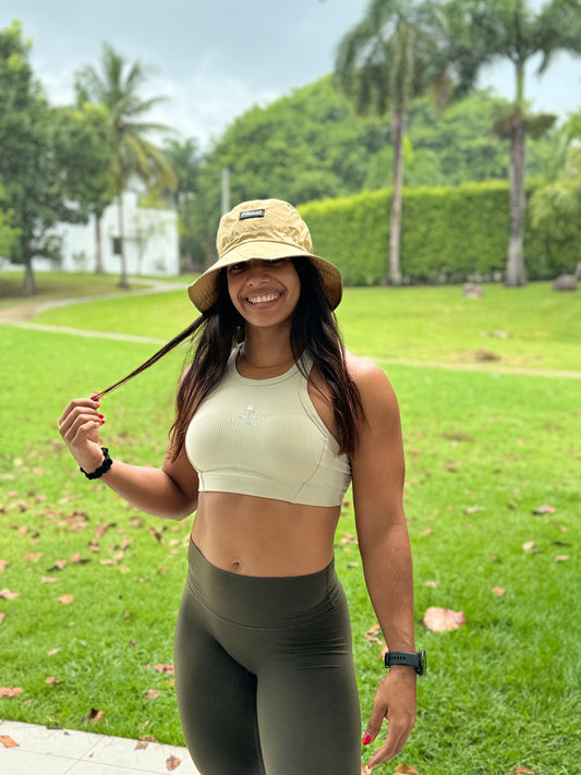 BEIGE PACKABLE HAT