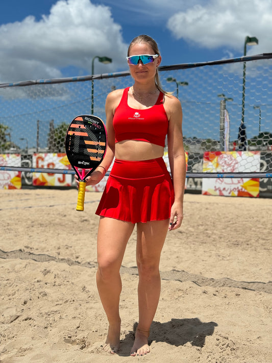 RED SKIRT