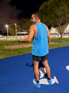 BLUE TANK TOP